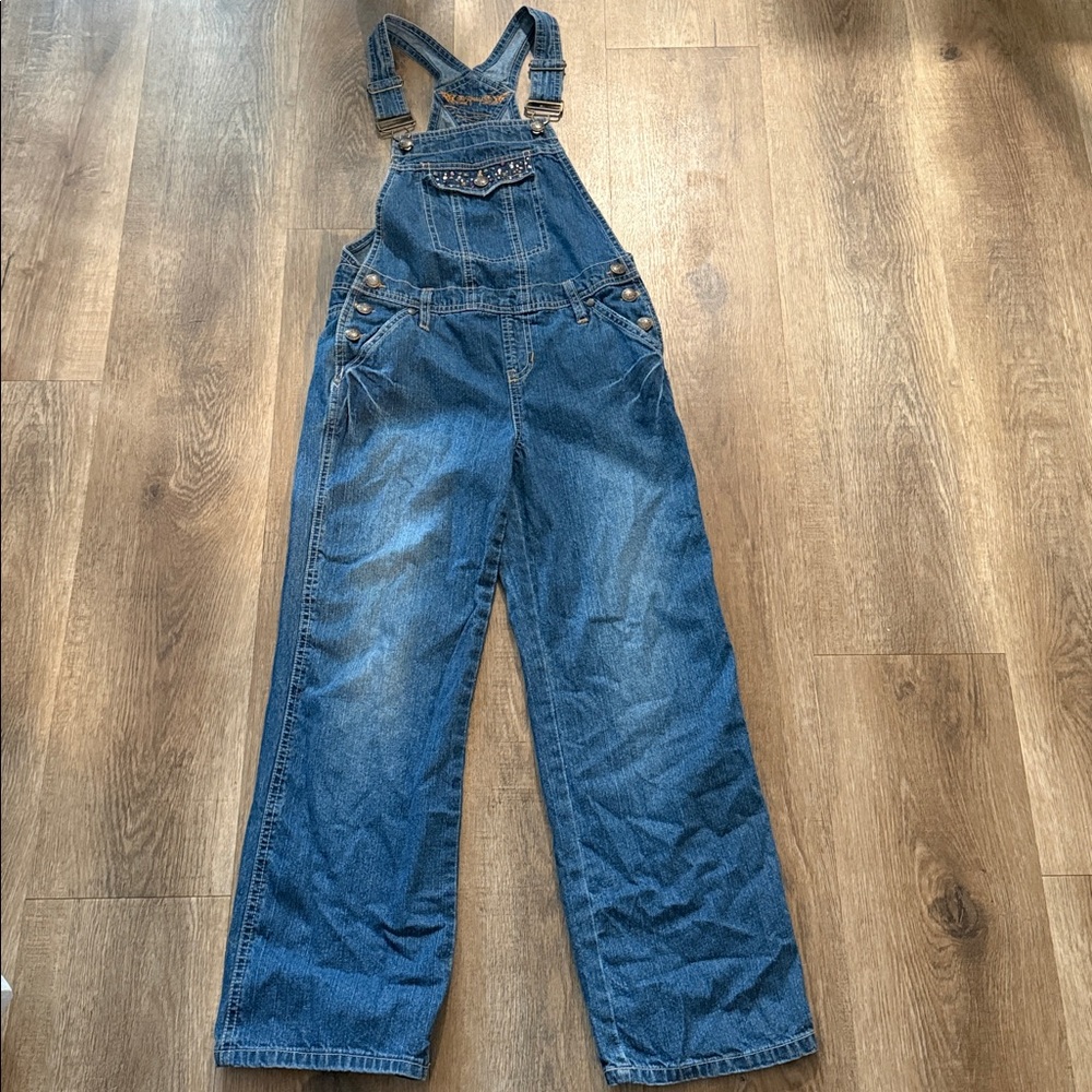Squeeze Vintage Girls Overalls Size 10